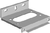 Фланец OEZXP120C 250х180 (фланец1) с C-отв. для рубильника в метал. боксе ABB 1SCA022338R5360