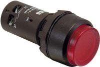 Кнопка с подсветкой CP3-12R-01 110-130В AC/DC с выступающей клавишей без фикс. 1НЗ красн. ABB 1SFA619102R1241