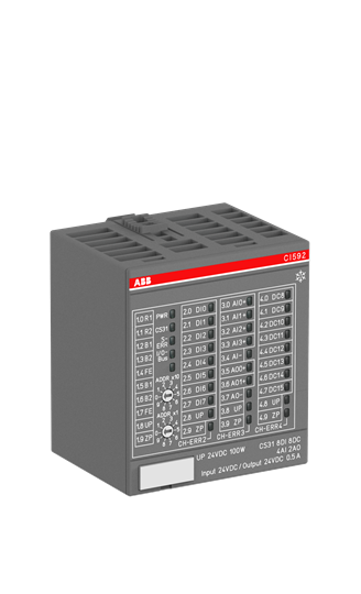 Модуль интерфейсный 8DI/8DC/4AI/2AO CI592-CS31-XC ABB 1SAP421200R0001