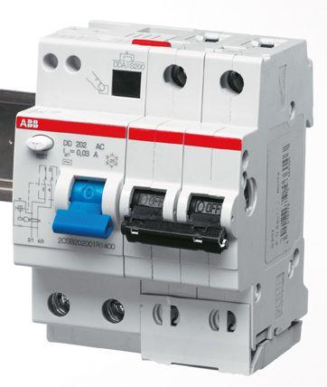 Выключатель авт. диф. тока 2п 4мод. C 32А 30мА тип AC DS202M ABB 2CSR272001R1324