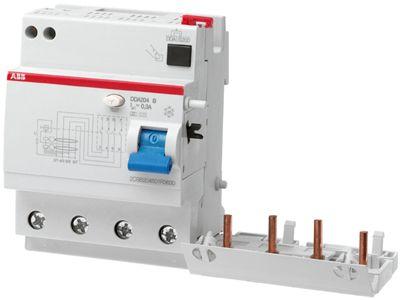Блок диф. тока 4мод. DDA204 AC-63/0.3 ABB 2CSB204001R3630