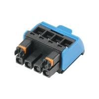 Штекерный соединитель печат BHZ 5.00/04/90LH BK/BL PRT 45 1086460000