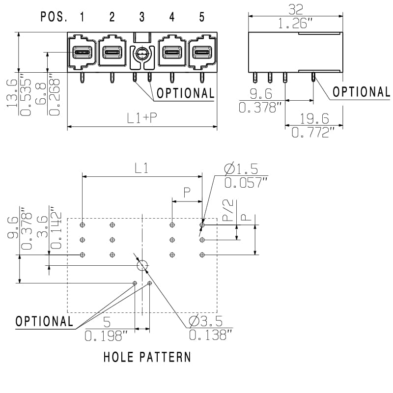 Штекерный соединитель печат SU 10.16HP/04/90MF4 3.5AG BK BX 2580430000