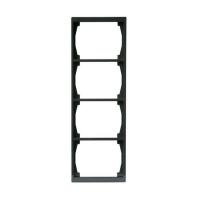 Рамка 4-м Impressivo 100мм антрацит ABB 2TKA000403G1