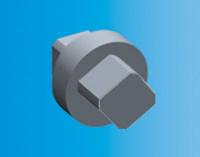 Замок 8мм под 4-гранный ключ ABB ZH136