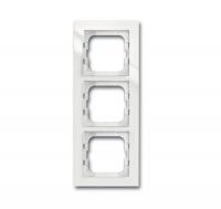 Рамка 3-м Axcent для монтажа заподлицо бел. ABB 2CKA001753A4123
