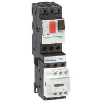 Пускатель комб. 2.5-4А 24B пост. Тока SchE GV2DM108BD