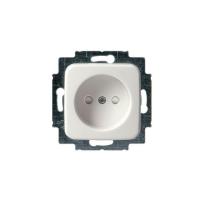 Розетка Schuko Jussi 16А 250В без заземл. винт. клеммы бел. ABB 2TKA000753G1