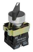 Переключатель LAY5-BJ25 на 2 полож. черн. I-O дл. ручка ИЭК BSW70-BJ-2-K02