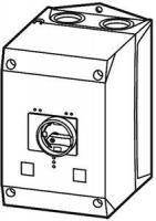 Корпус изолированный для PKZ4 с ручкой черно-сер. CI-K4-PKZ4-G EATON 225524