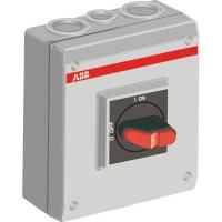 Рубильник 3п OTP90T3M 90А(АС23А) 1НО 4хМ50+2хМ16 доп. конт. в боксе ABB 1SCA022812R2970