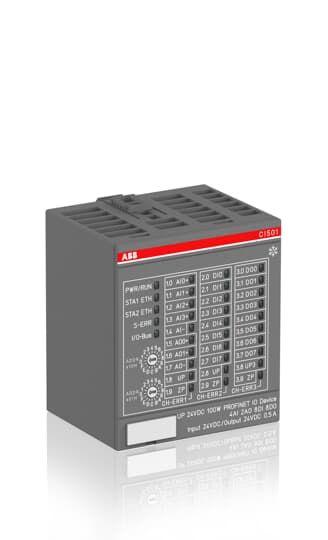 Модуль интерфейсный 8DI/8DO/4AI/2AO CI501-PNIO-XC ABB 1SAP420600R0001