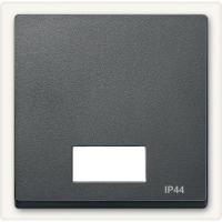 Клавиша 1-кл. Merten с инд. IP44 антрацит SchE MTN433714