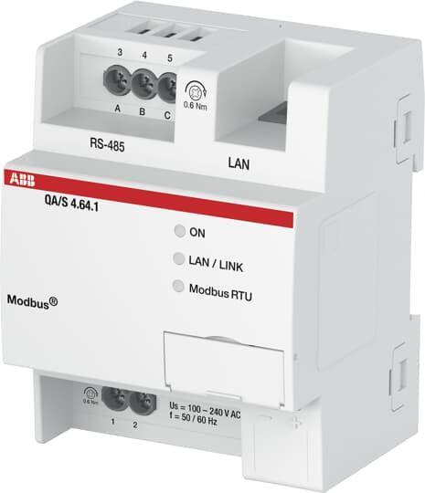Модуль анализа QA/S4.64.1 энергопотребления Modbus на 64 счетчика ABB 2CDG110229R0011