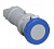 Розетка кабельная 63А 250В 2P+E IP67 ABB 2CMA166874R1000