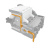 Штекерный соединитель печат SLDV-THR 5.00/40/180F 3.2SN BK BX 1881490000