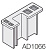 Адаптер для шины 400/800А (уп.4шт) ABB AD1066