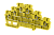 2102030004 Клемма проходная трехуровневая желтая SQ2.5-3T-YELLOW