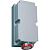 Розетка 2125RL4W 125А 2P+E 4ч для монтажа на поверхность с подкл. шлейфа IP67 ABB 2CMA168526R1000