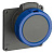 Розетка с прямым фланцем 216ERU6W Easy&Safe 216ERU6W 16А 2P+E IP67 6ч ABB 2CMA101291R1000
