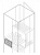 Перегородка верт. задняя H=175мм W=800мм ABB 1STQ008824A0000