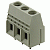 Клемма печатной платы LU 10.16/02/90 4STI 4.5SN GY BX 1636170000