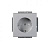 Розетка Schuko Impressivo 16А 230В алюм. ABB 2TKA00000435