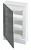 Бокс настенный Basic E 36М сер. прозр. дверь (с клемм) ABB 1SZR004002A2209