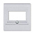 Накладка Levit для розеток USB/HDMI/VGA серебр. ABB 2CHH290040A4070