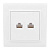 Розетка RJ-45 2-м СП Минск бел. EKF ERK02-035-10