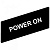 Маркировка "POWER ON" SchE ZBY02326