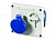 Розетка скрыт. уст. 32А 400В 3P+E IP44 DKC DIS4003286