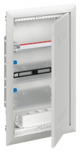 Шкаф мультимедийный с дверью с радиопрозрачной вставкой UK636MW (3 ряда) ABB 2CPX031387R9999