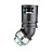 Фитинг Adaptalok ATS AT S45 d42мм M40 AT42/M40/S45/BLB 45град. нейлон/эластомер черн./голуб (уп.2шт.) ABB 7TCA296170R0637