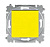 Выключатель 1-кл. СП Levit IP20 желт./дым. черн. ABB 2CHH590145A6064