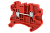 1202010002 Клемма проходная красная TQ2.5-RED