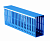 Короб перфорированный RL6 80х60 син. (дл.2м) DKC 01239RL