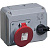 Розетка 363MHS6 63А 3P+E 6ч с выкл. и мех. блокировкой IP44 ABB 2CMA167721R1000