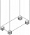 Элемент цоколя углов. H=100мм (уп.4шт) ABB ZN1010X
