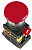 Кнопка AEAL-22 "Грибок" с фикс. красн. D22 240В 1з+1р ИЭК BBG60-AEAL-K04