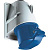 Розетка наружн. уст. 16А 2P+E 4ч IP44 ABB 2CMA193097R1000