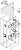 Комплект горизонт. 2хT4 3/4P FIX блок. W600мм ABB 1STQ008446A0000