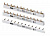Заглушка BML11100 для 1P шин ABB 2CDL600011R0001