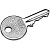 Ключ Ronis 455 для переключателя ABB SK616021-71