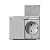 Розетка Double Schuko Impressivo 16А 230В с защ. крышкой IP21/44 алюм. ABB 2TKA00003032