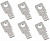 Комплект наконечников для ВА88-32 125А/3П (уп.6шт.) ИЭК SVA10D-N-3