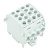 Проходная клемма WPD 202 4x35/4x25 GY 1561730000