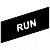 Маркировка "RUN" SchE ZBY02334