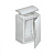 Шкаф THALASSA PLAT 750х1000х420 RAL7035 со сплошной дверью SchE NSYPLAT7104G