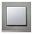 Рамка 1-м M-Pure Decor нерж. сталь/алюм. SchE MTN4010-3646